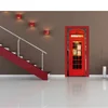 London Phone Box Door Mural - Image 1