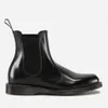 Dr. Martens Women's Flora Polished Smooth Leather Chelsea Boots - Black - Image 1