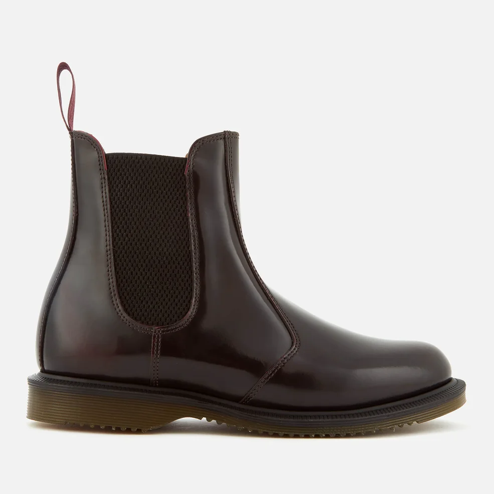 Dr. Martens Women's Flora Arcadia Leather Leather Chelsea Boots - Cherry Red Image 1
