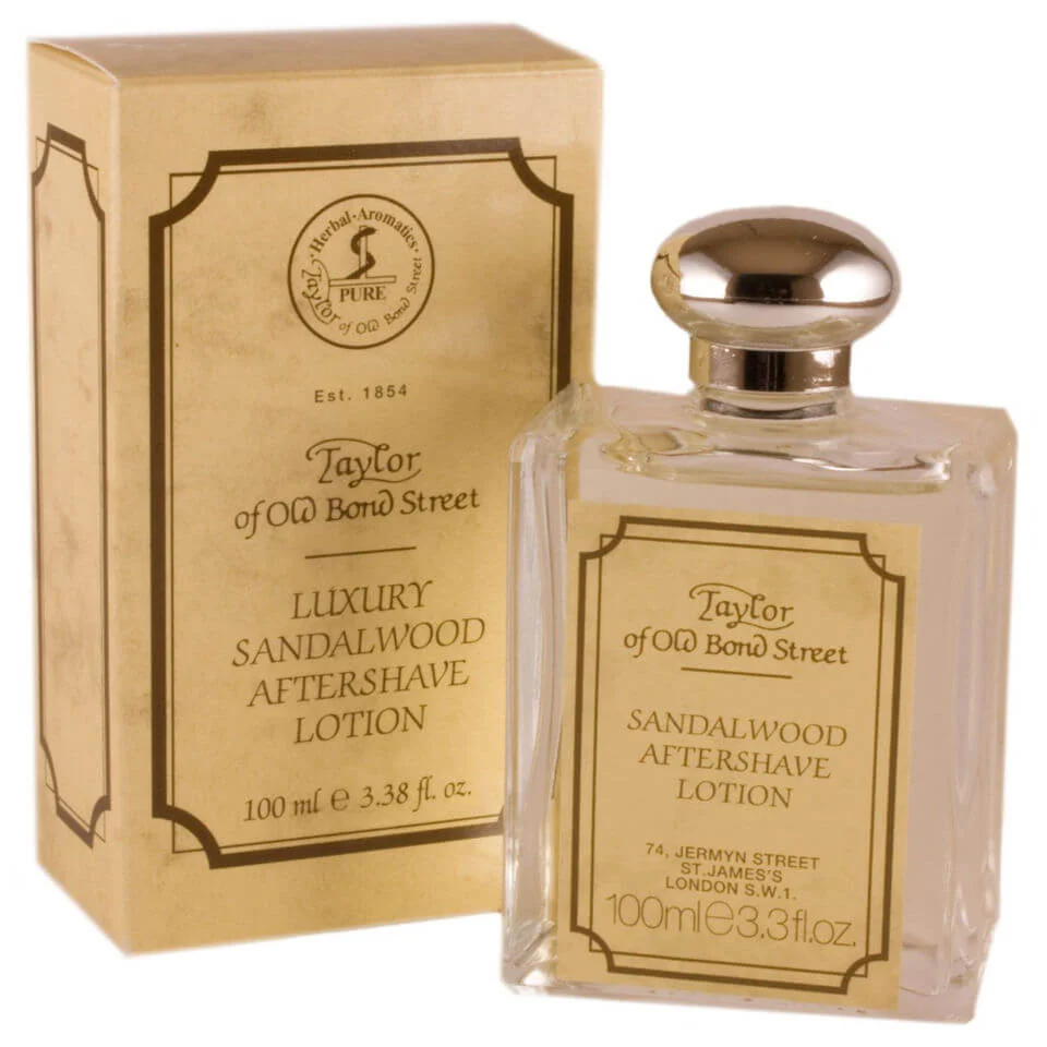 Taylor of Old Bond Street Sandalwood Aftershave Lotion (100ml) Image 1