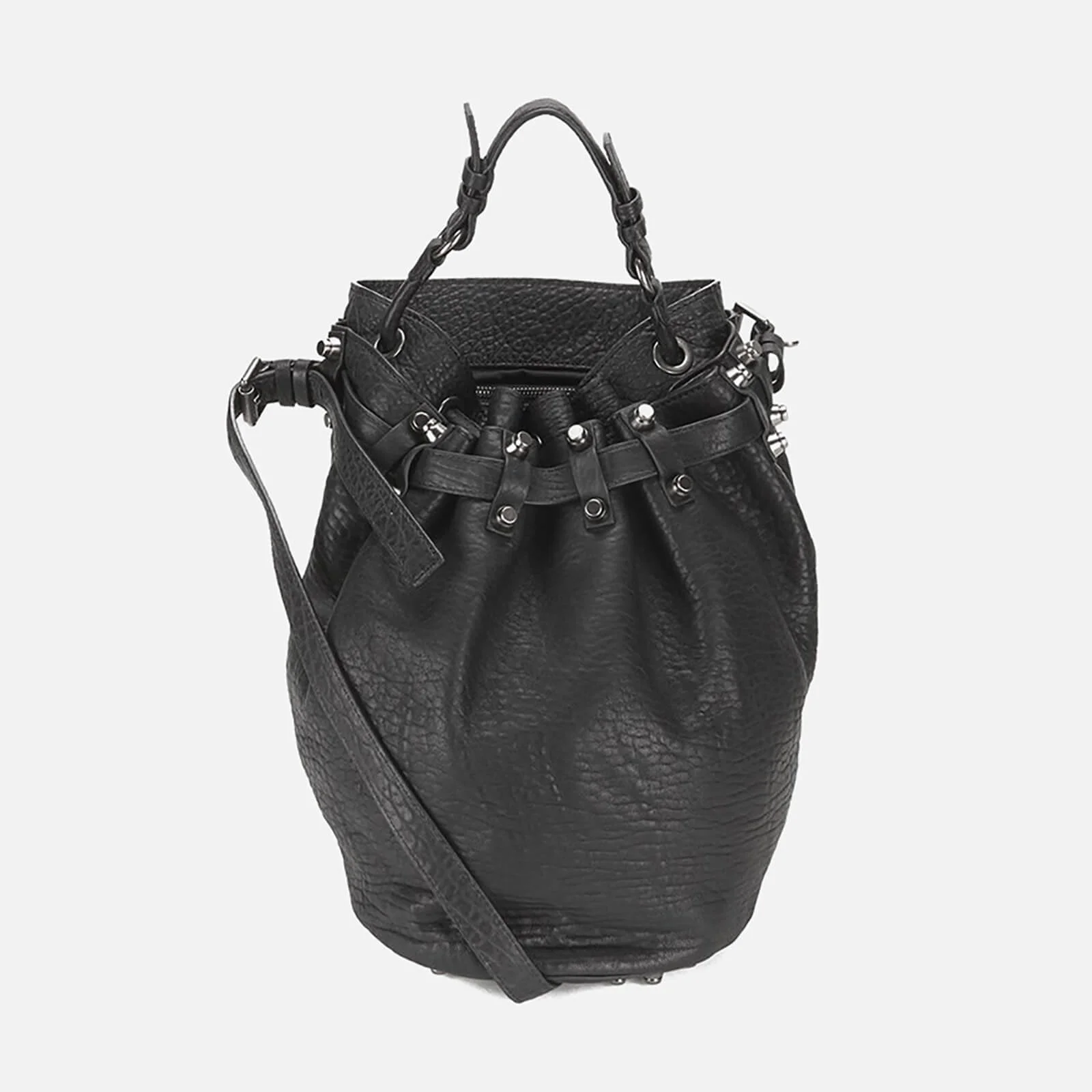 Alexander Wang Women's Diego Pebble Leather Bag - Black/Nickel Hardware Image 1
