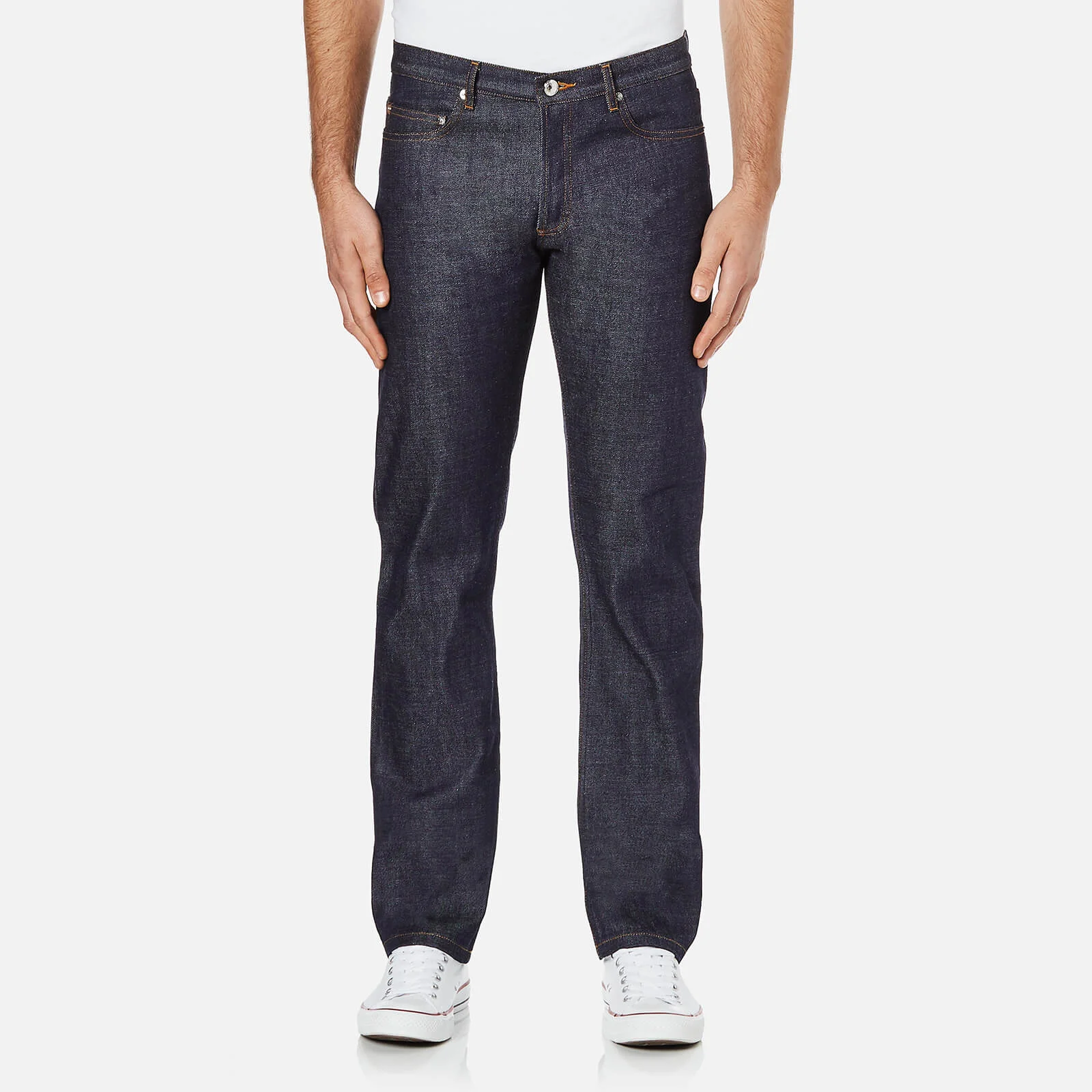 A.P.C. Men's New Standard Mid Rise Jeans - Selvedge Indigo Image 1