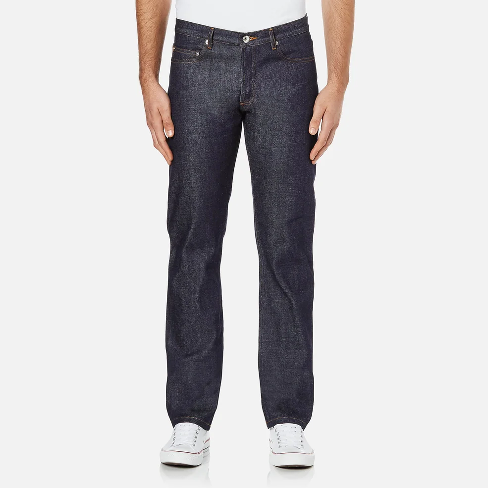 A.P.C. Men's New Standard Mid Rise Jeans - Selvedge Indigo Image 1