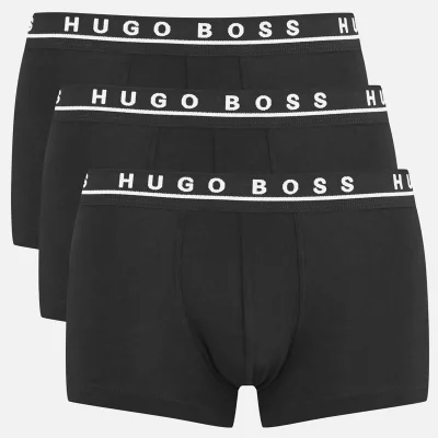 BOSS Bodywear Men's Three Pack Boxers - Black