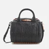 Alexander Wang Women's Rockie Pebble Leather Bag - Black with Rose Gold Hardware - Image 1