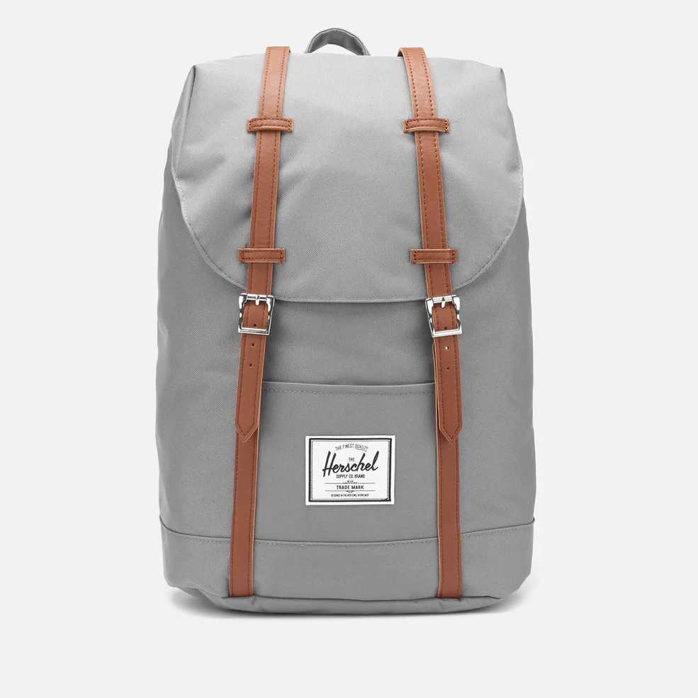 Herschel Supply Co. Men's Retreat Backpack - Grey/Tan Image 1