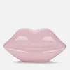 Lulu Guinness Women's Lips Perspex Clutch Bag - Dusky Pink - Image 1