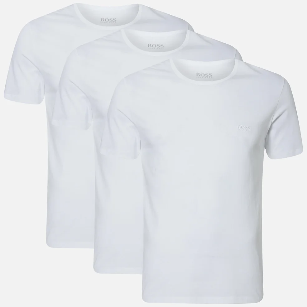 BOSS Bodywear Men's Three Pack T-Shirts - White Image 1
