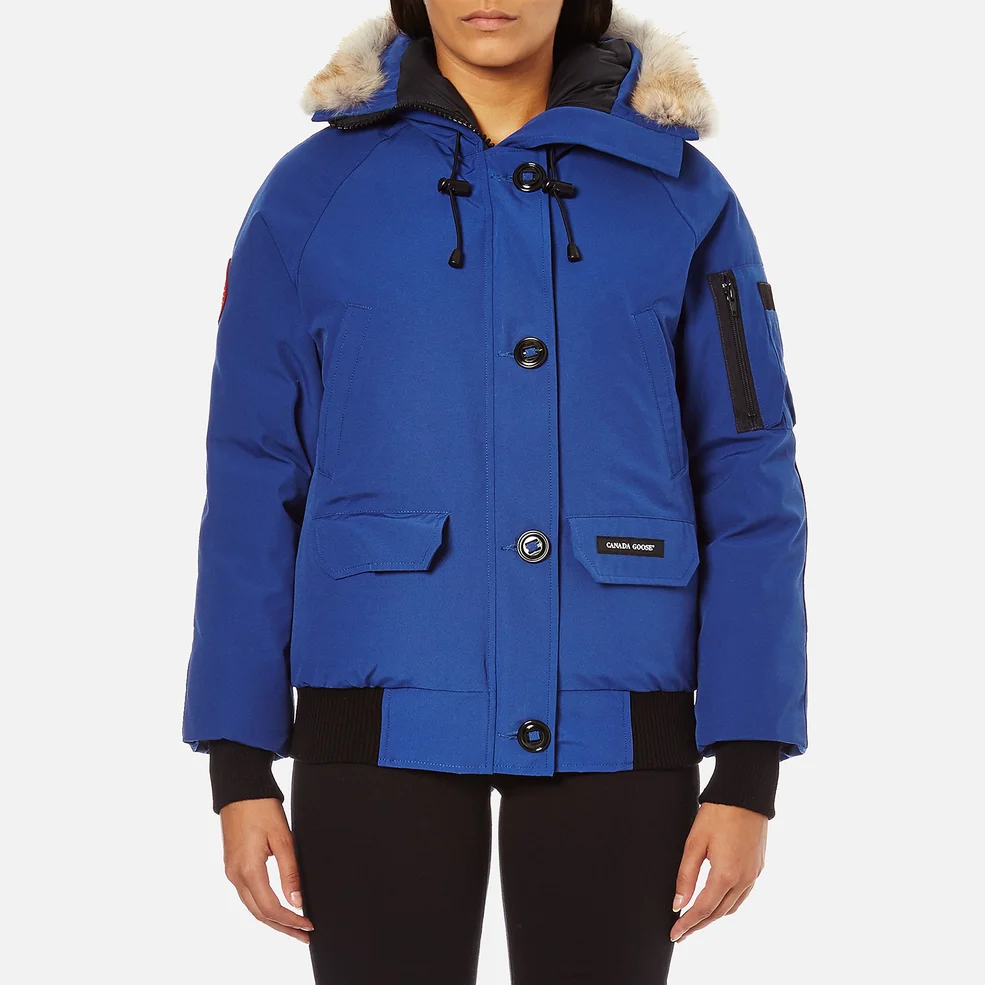 Canada Goose Women's Chilliwack Bomber Jacket - Pacific Blue Image 1