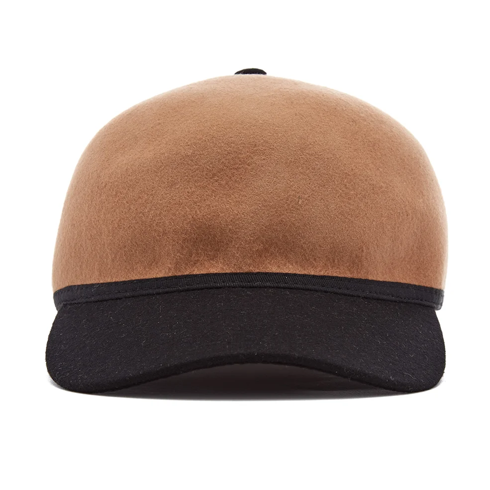 Maison Scotch Women's Colourblock Hat – Tan/Black Image 1