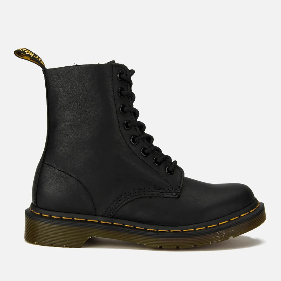 Dr. Martens Women's 1460 Pascal Virginia Leather 8-Eye Boots - Black - UK 3 Image 1