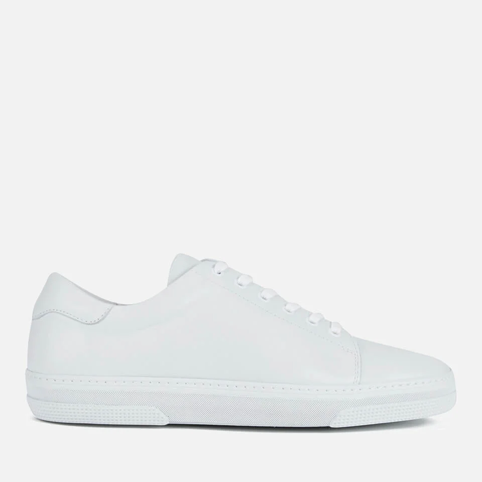 A.P.C. Men's Jaden Leather Tennis Shoes - White Image 1