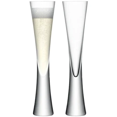 LSA Moya Champagne Flute - Clear (170ml)