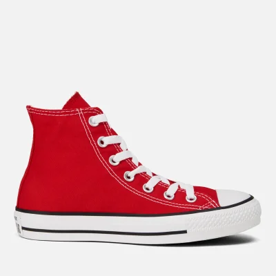 Converse All Star Canvas Hi-Top Trainers - Red