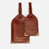 Aspinal of London Men's Luggage Tags - Cognac - Image 1