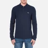 Lacoste Men's Classic Long Sleeved Polo Shirt - Navy - Image 1