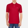 Lacoste Men's Basic Pique Short Sleeve Polo Shirt - Red - Image 1