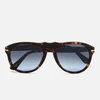Persol D-Frame Men's Sunglasses - Havana with Sky Lenses - Image 1