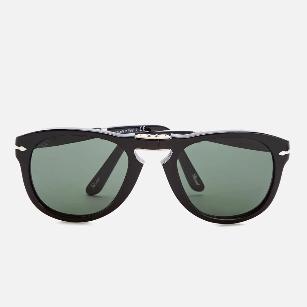 Persol Foldable Men's Sunglasses - Black Image 1