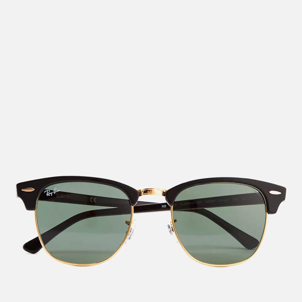 Ray-Ban Clubmaster Sunglasses 49mm - Ebony/Arista Image 1