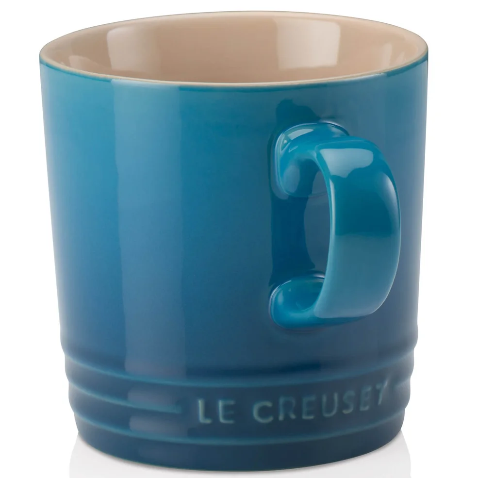 Le Creuset Stoneware Mug - 350ml - Marseille Blue Image 1