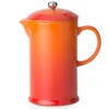Le Creuset Stoneware Cafetiere Coffee Press - Volcanic - Image 1