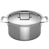 Le Creuset 3-Ply Stainless Steel Deep Casserole Dish - 24cm - Image 1