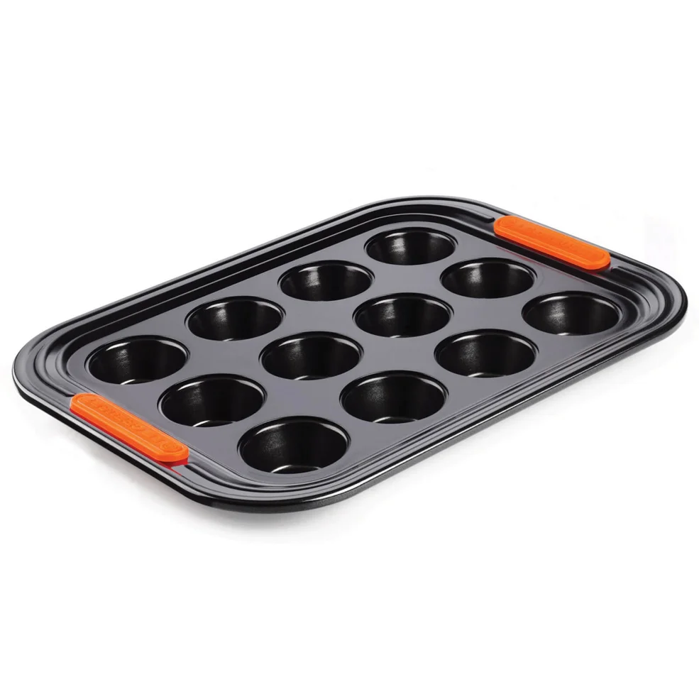 Le Creuset Bakeware Toughened Non Stick 12 Cup Muffin Tray Image 1