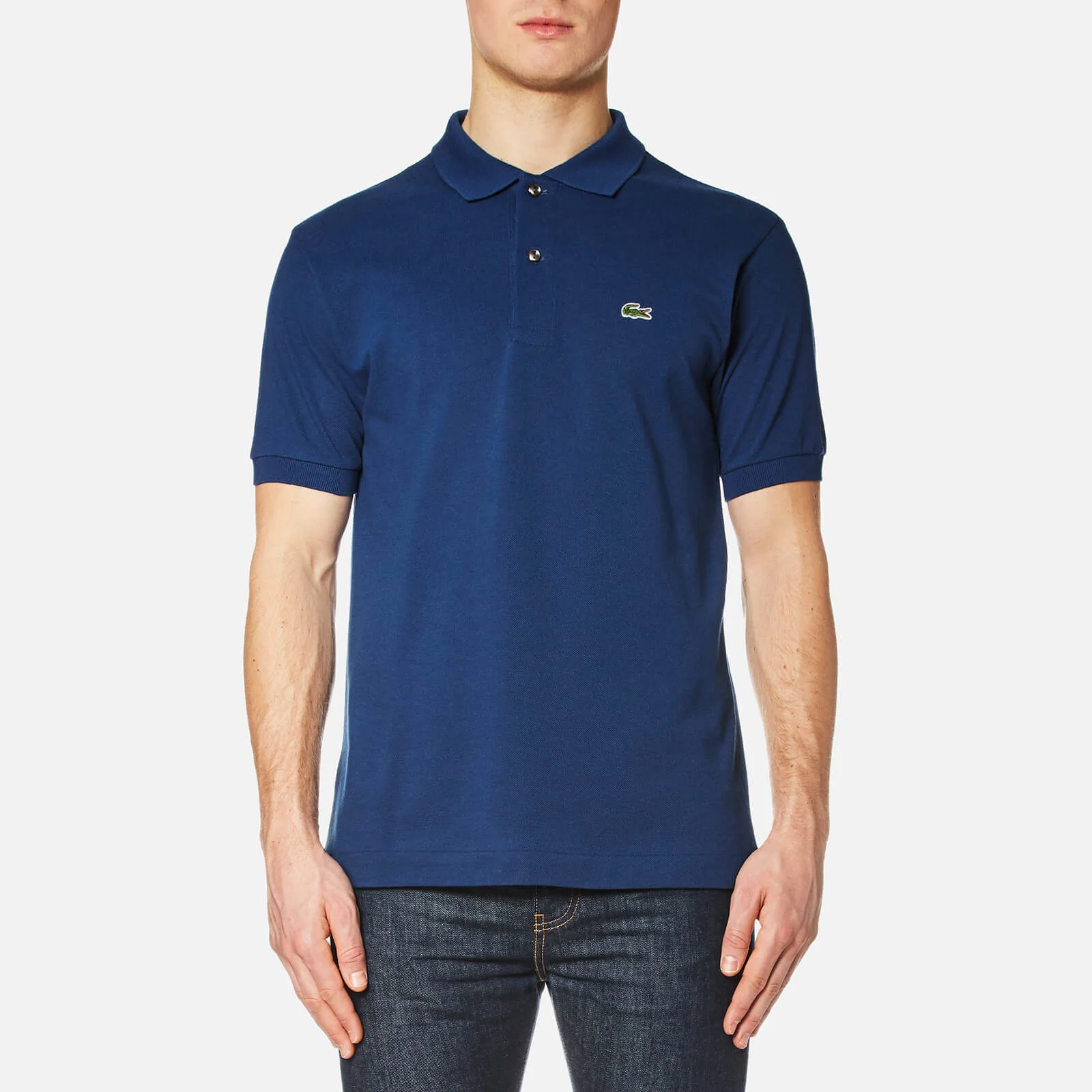 Lacoste Men's Polo Shirt - Deep Blue Image 1