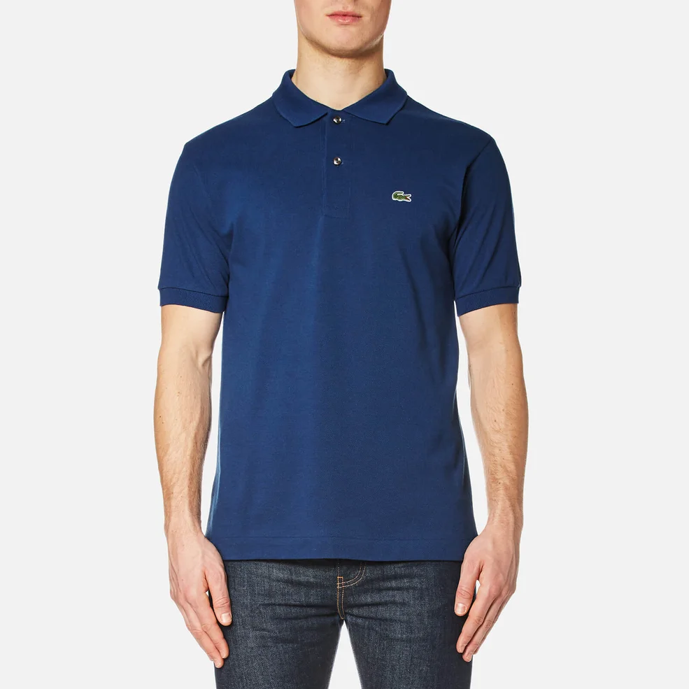 Lacoste Men's Polo Shirt - Deep Blue Image 1