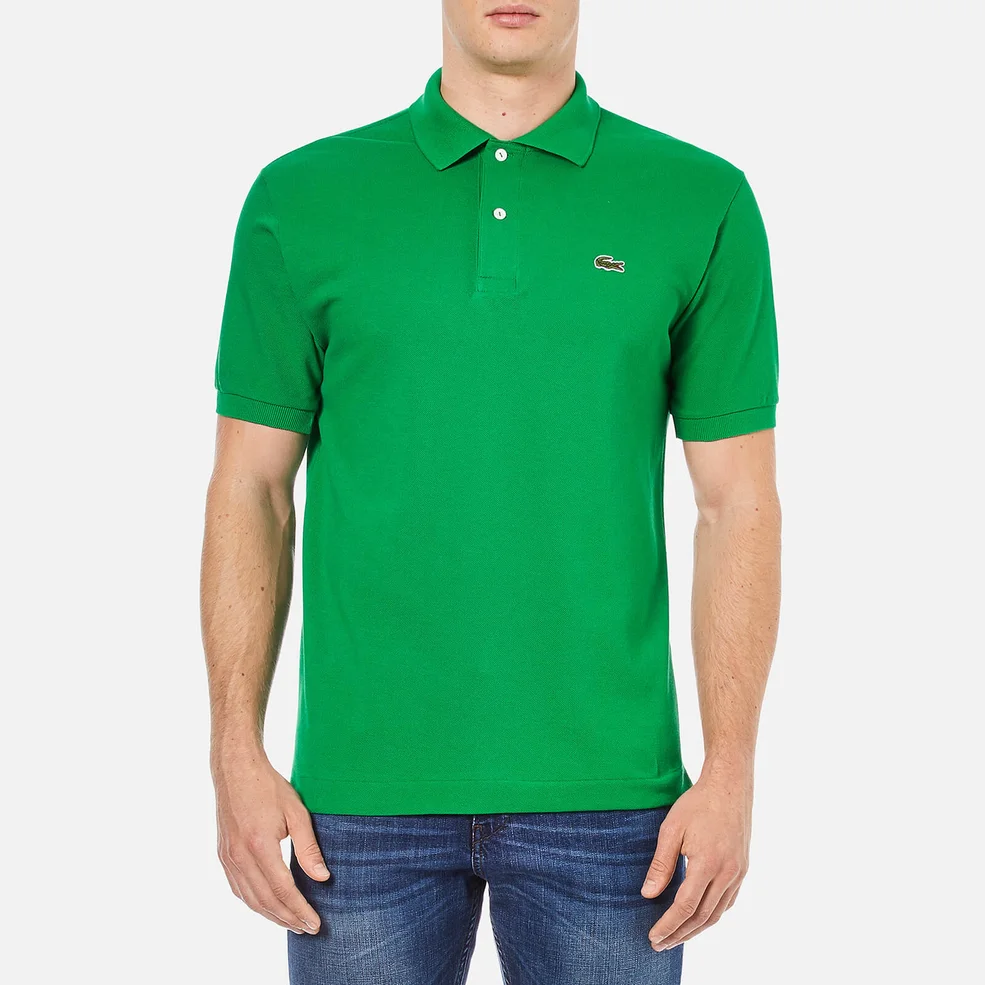 Lacoste Men's Polo Shirt - Green Image 1