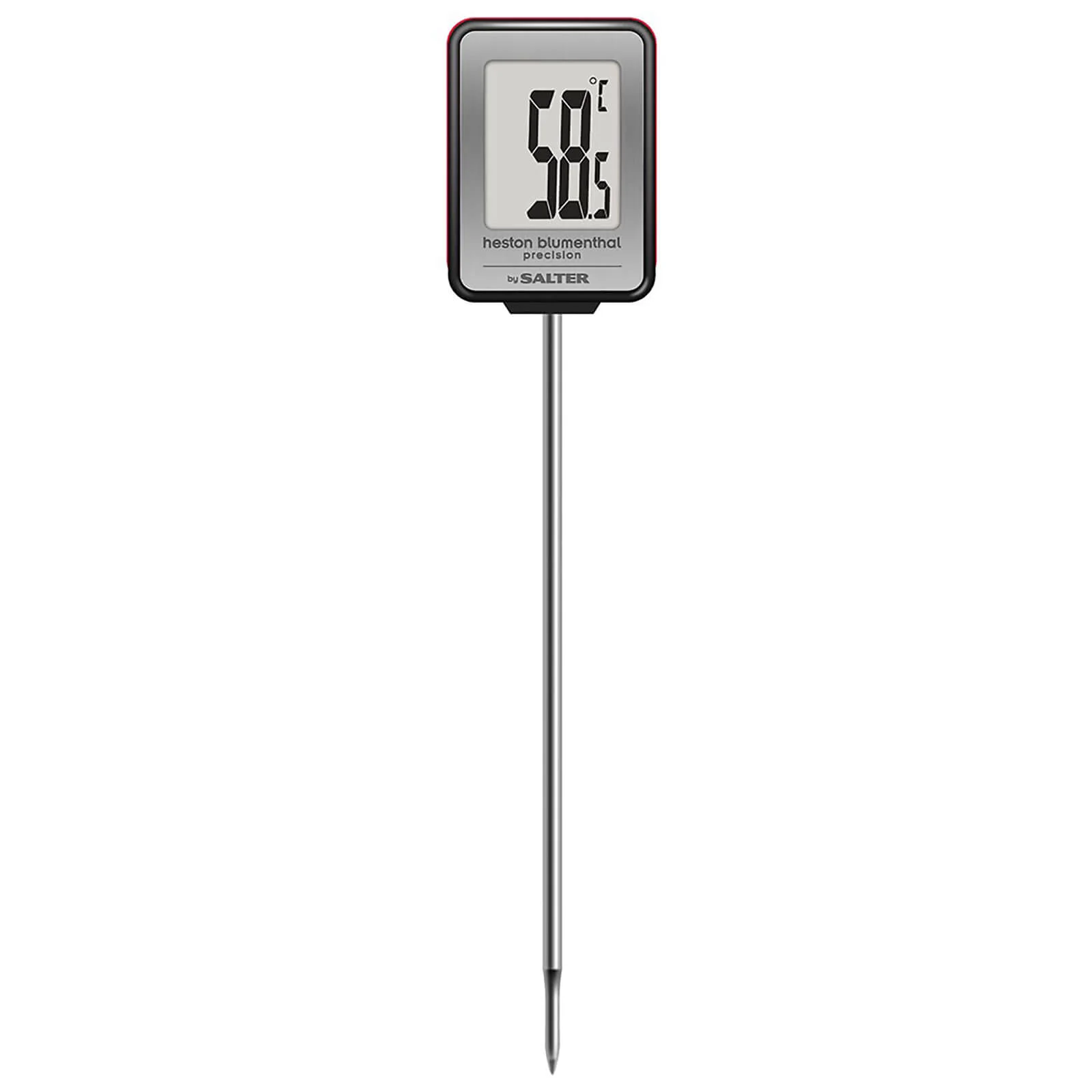 Heston Blumenthal by Salter Instant Read Digital Thermometer - Black/Stainless Steel Image 1