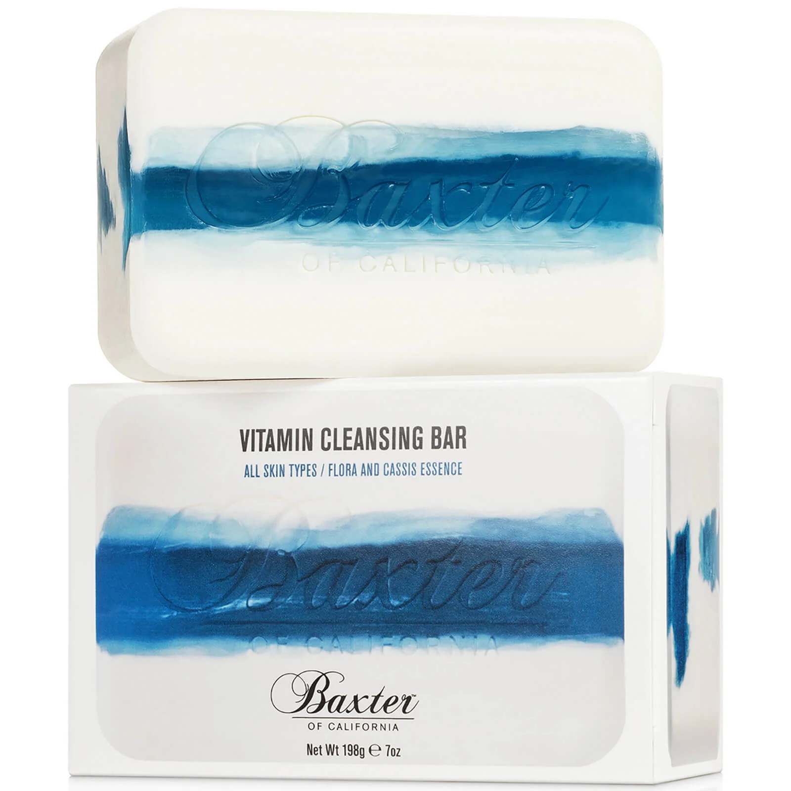Baxter of California Vitamin Cleansing Bar - Flora Cassis 198g Image 1