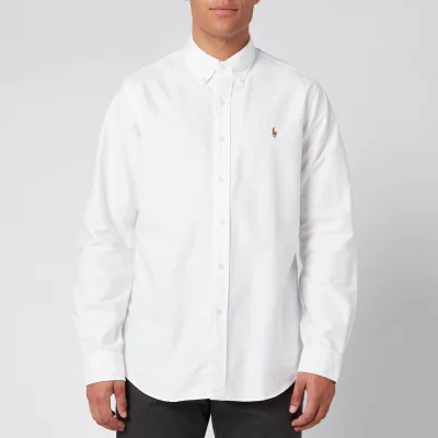 Polo Ralph Lauren Men's Long Sleeved Shirt - White