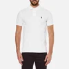 Polo Ralph Lauren Men's Custom Fit Short Sleeved Polo Shirt - White - Image 1