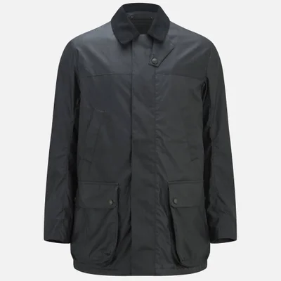Knutsford Men's 'Made in England' Dry-Waxed Shooting Jacket - Black