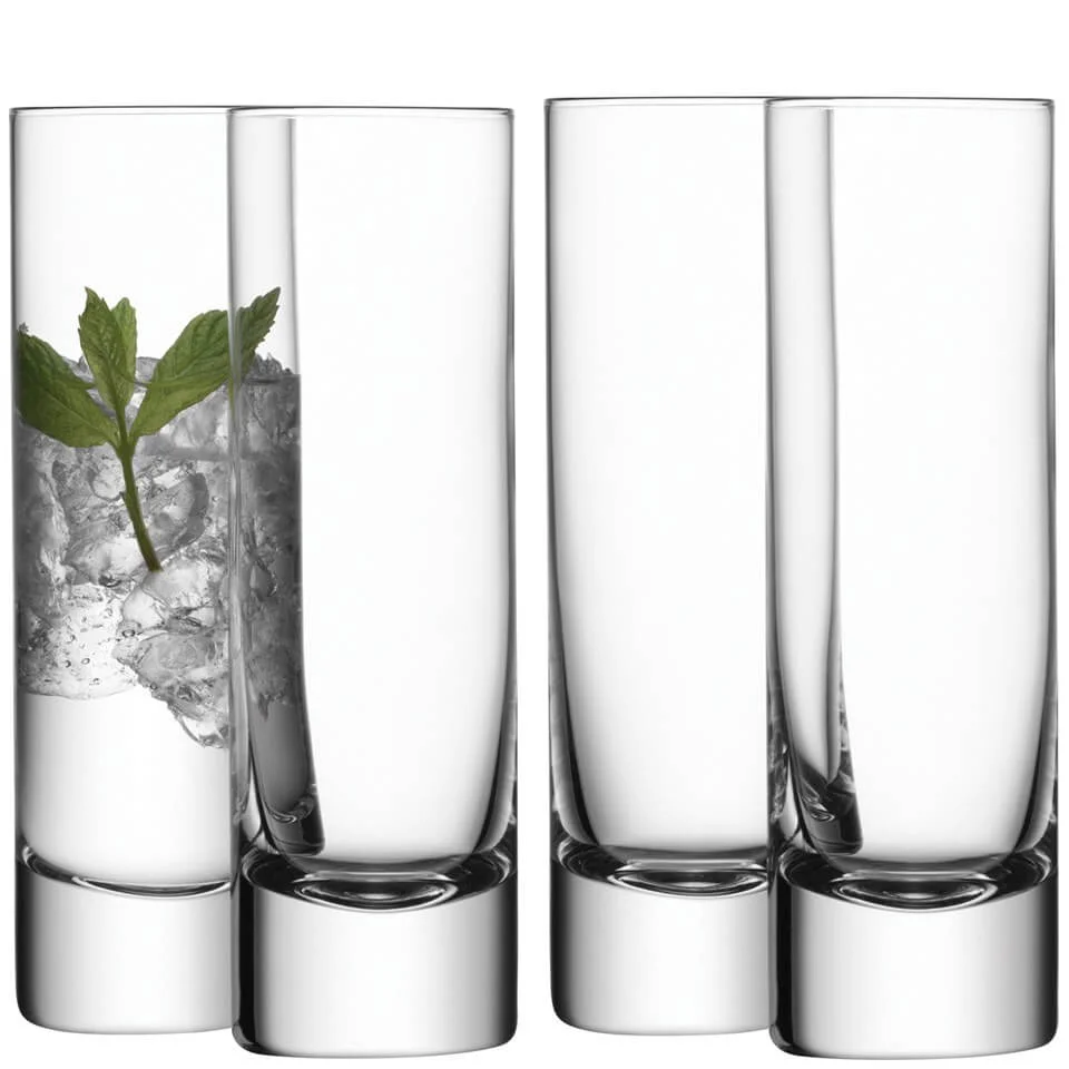 LSA Bar Long Drink Glasses - 250ml (Set of 4) Image 1