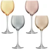 LSA Polka Metallics Wine Glasses - 400ml (Set of 4) - Image 1