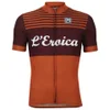 Santini L'Eroica Gaiole 2015 Event Series Polyester Print Short Sleeve Jersey - Dark Red - Image 1
