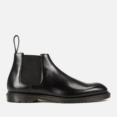 Dr. Martens Men's Henley Wilde Polished Smooth Leather Low Chelsea Boots - Black