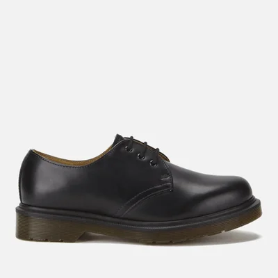 Dr. Martens 1461 PW Smooth Leather 3-Eye Shoes - Black