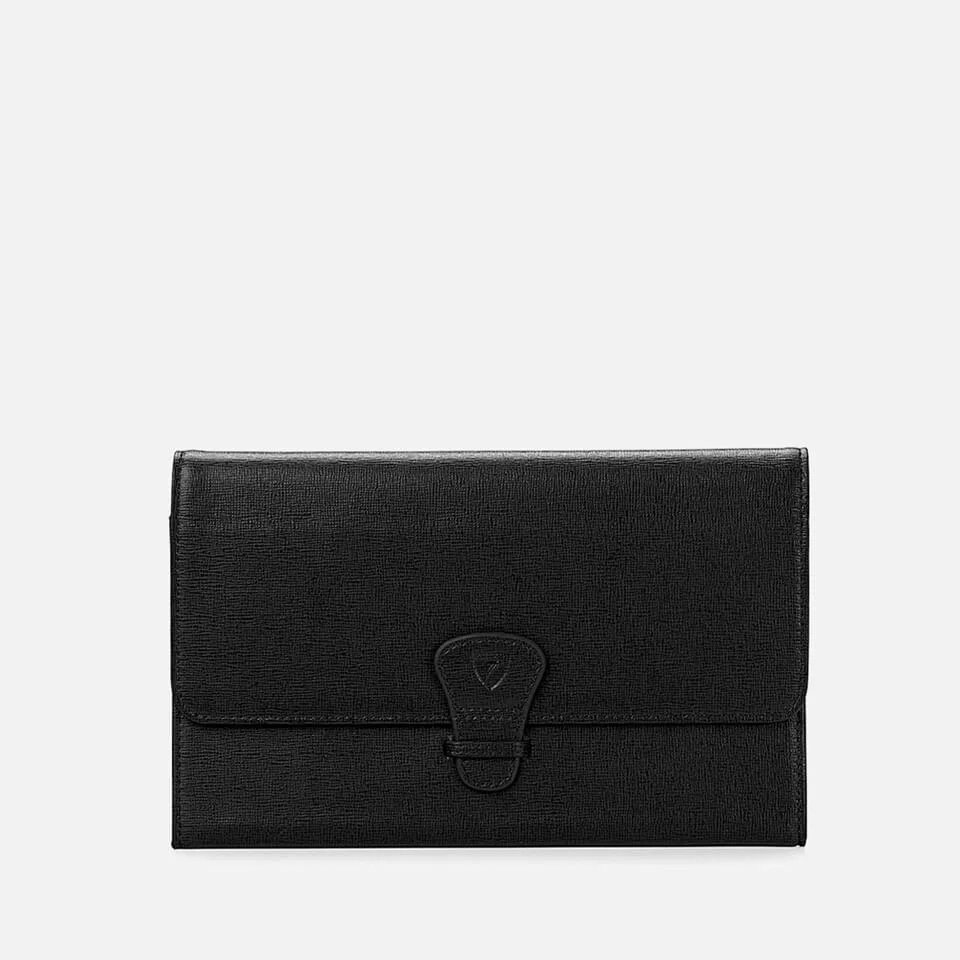 Aspinal of London Travel Wallet - Classic - Black Image 1