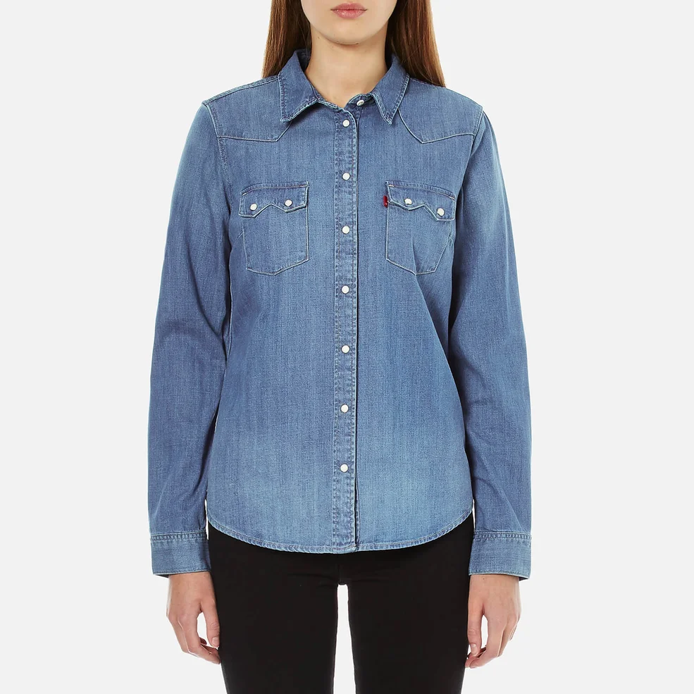 Levi's Women's Modern Sawtooth Relaxed Fit Shirt - Ritter Vintage Image 1