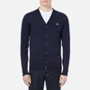 Vivienne Westwood Men's Classic Knitted Cardigan - Navy - Image 1