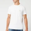 BOSS Men's Basic Crew Shoulder Logo T-Shirt - White - Image 1