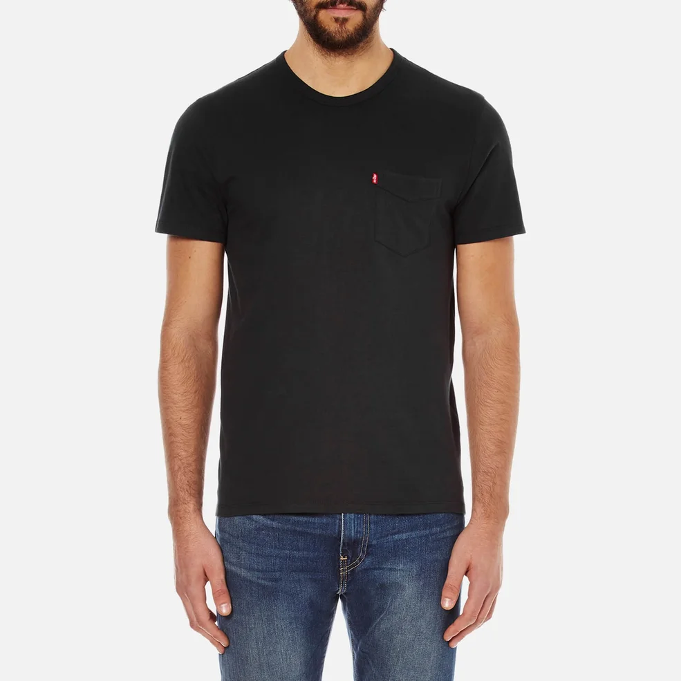 Levi's Men's Sunset Pocket T-Shirt - Black Image 1