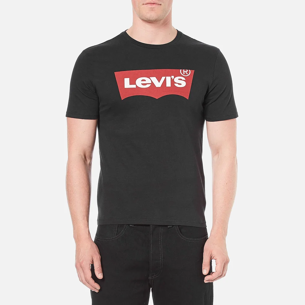 Levi's Men's Standard Housemarked T-Shirt - Black Image 1