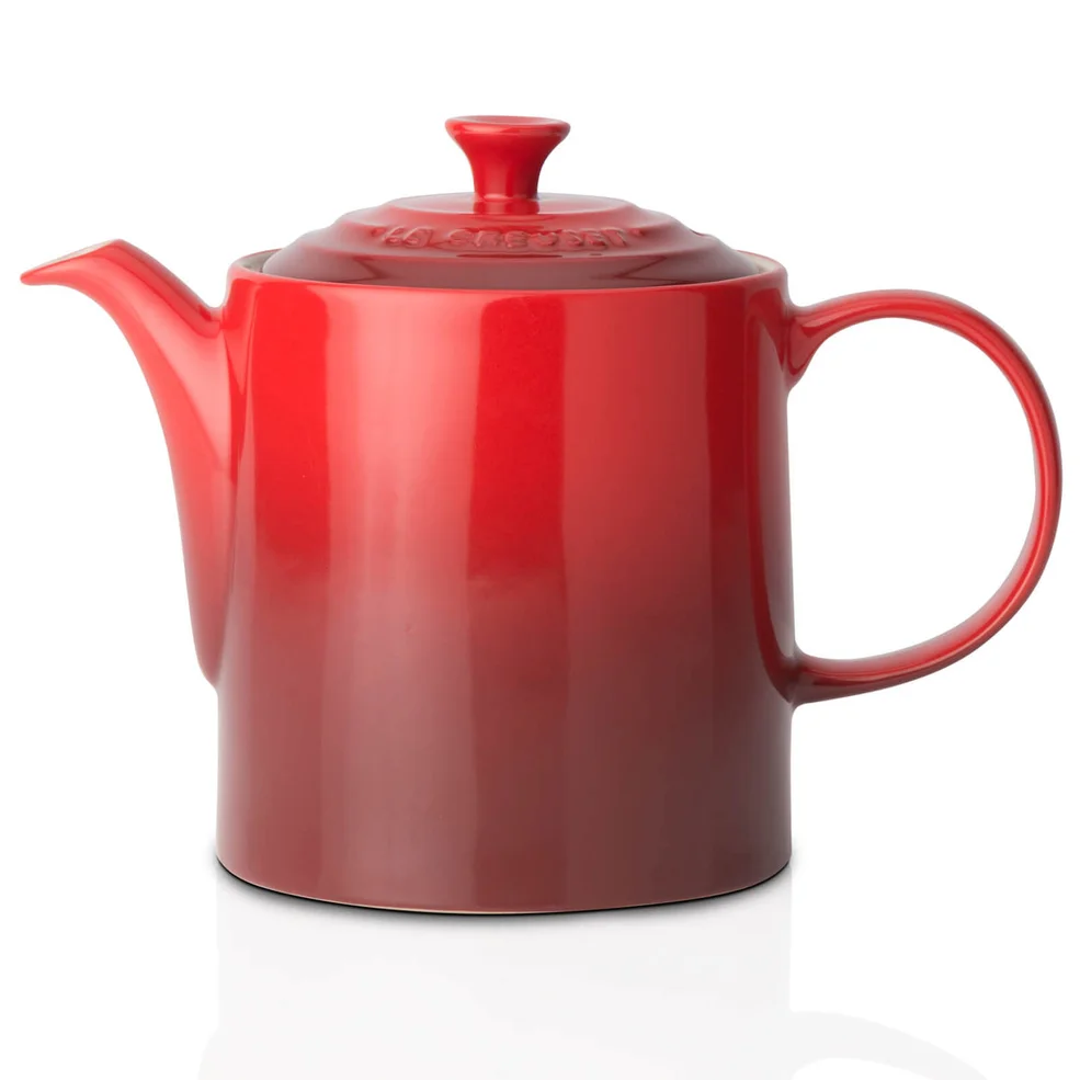 Le Creuset Stoneware Grand Teapot - Cerise Image 1