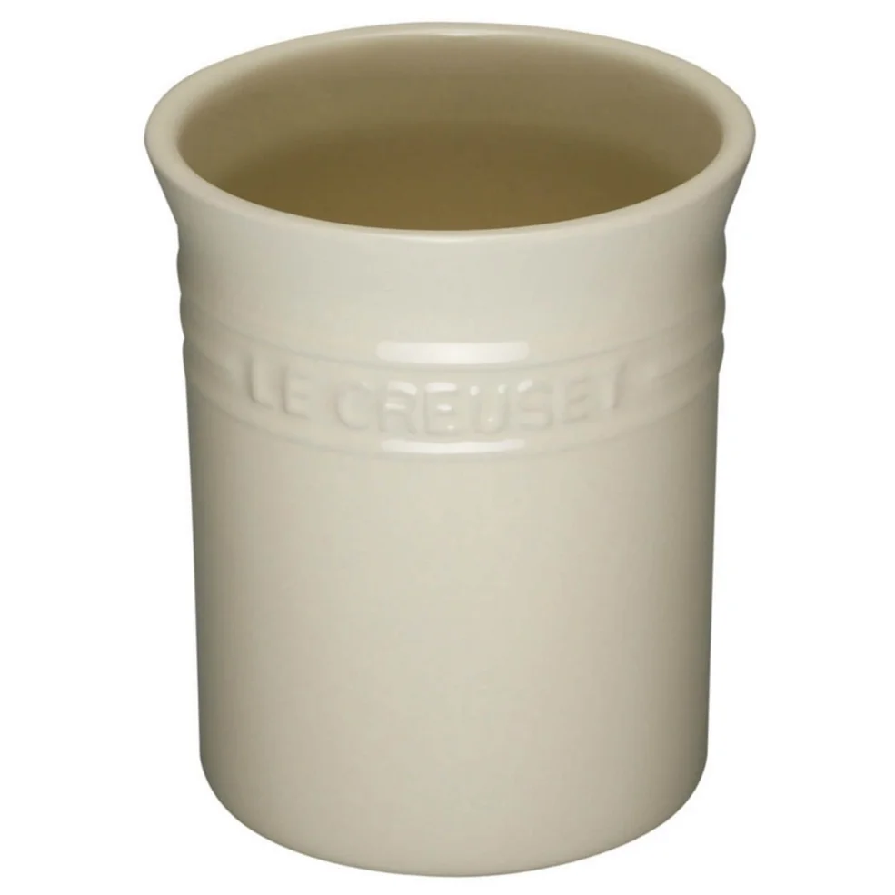 Le Creuset Stoneware Small Utensil Jar - Almond Image 1
