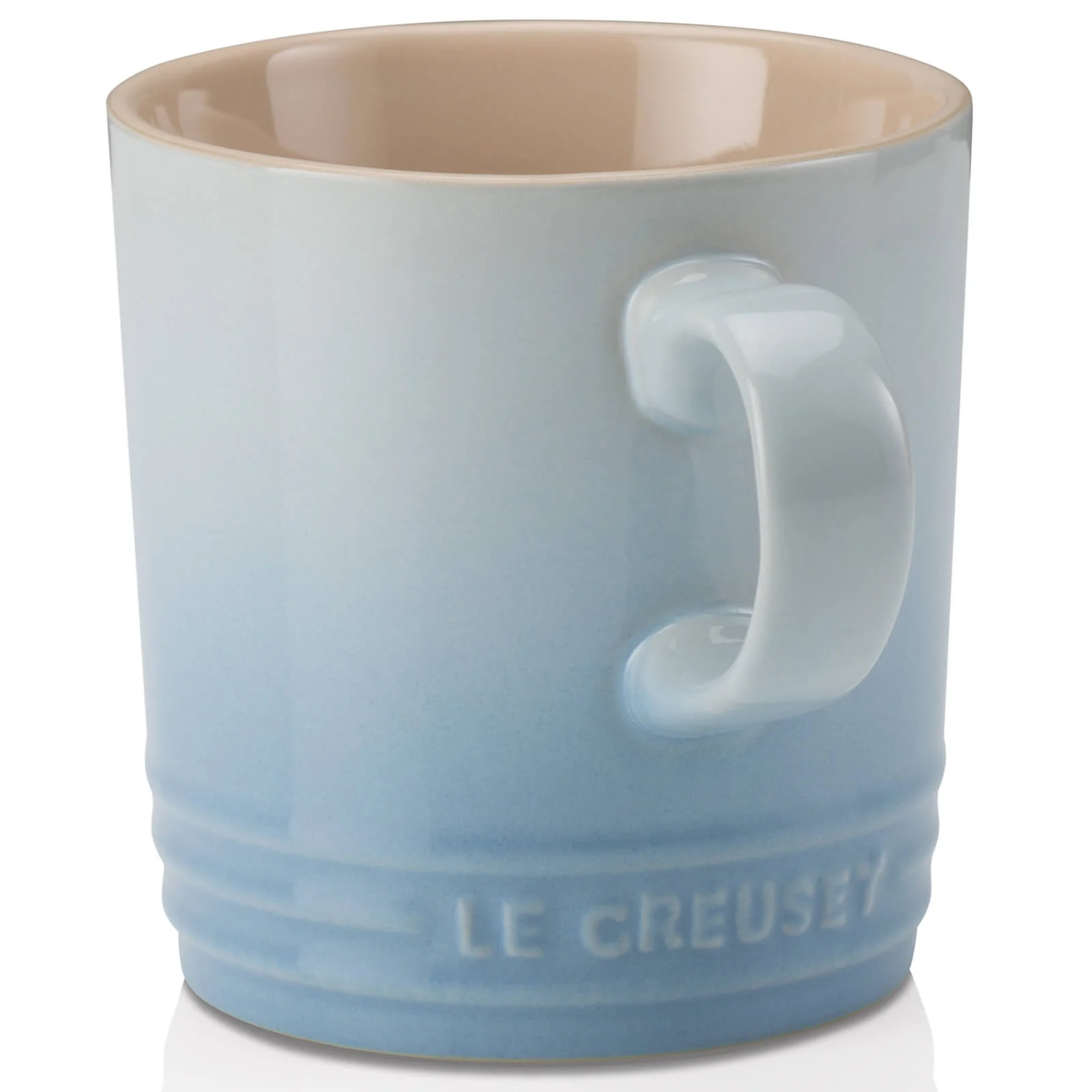 Le Creuset Stoneware Mug - 350ml - Coastal Blue Image 1